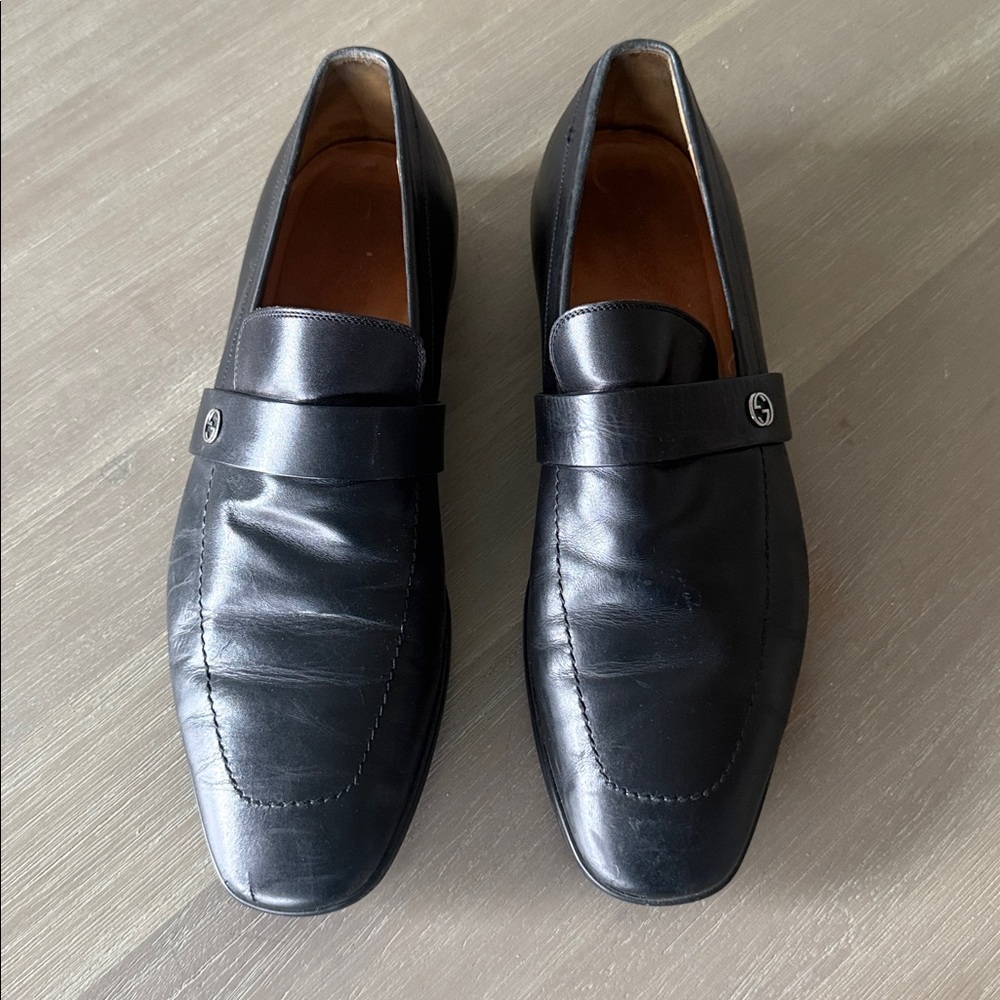 Gucci men’s loafers Black 7.5‎ - Picture 3 of 8